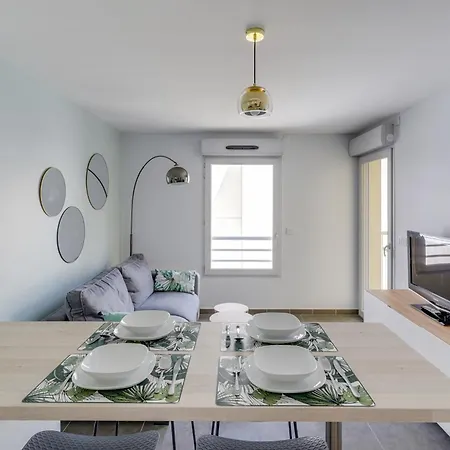 Le Galet, De Standing, Hyper Centre, Parking Privé, à 100 M De La Apartamento Antibes