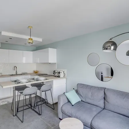 Le Galet, De Standing, Hyper Centre, Parking Prive, A 100 M De La شقة أنتيب